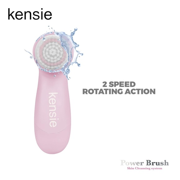 NEW Kensie Power Brush 5 in 1 Cleansing System Advanced Facial Cleansing - Picture 2 of 9